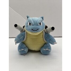 Pocket Monsters Nintendo Pokemon SOFT BLASTOISE 5" Plush STUFFED ANIMAL Toy
